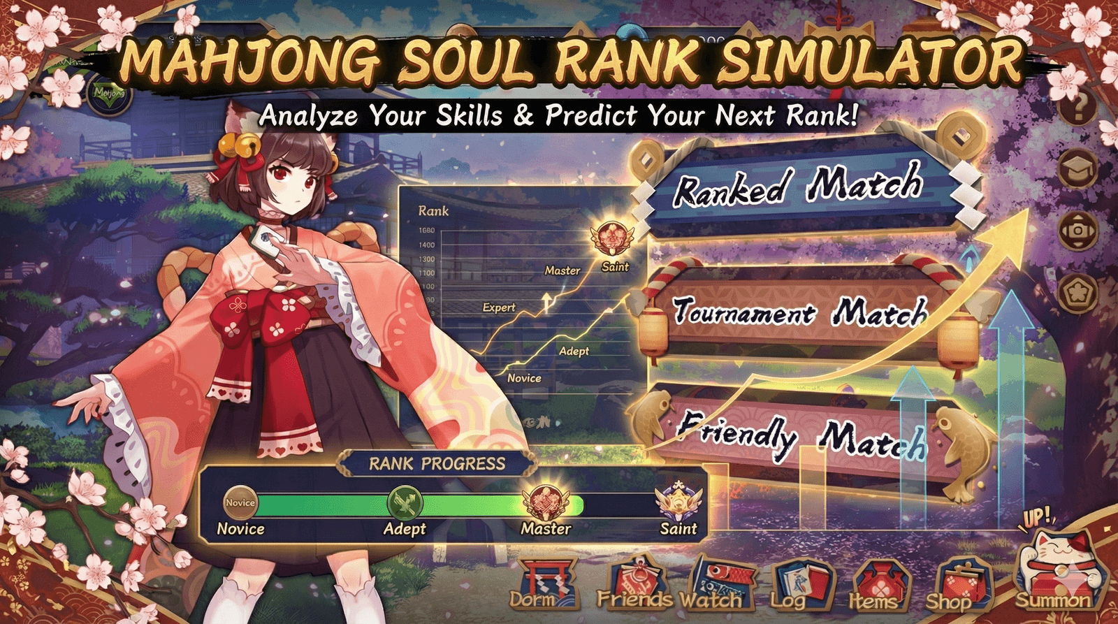 Mahjong Ranks MahjongSoul Rank Calculator: Simulate your climb to Celestial ...